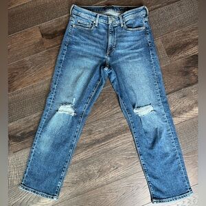 🩵 Banana Republic Premium Denim Mid Rise Straight size 28